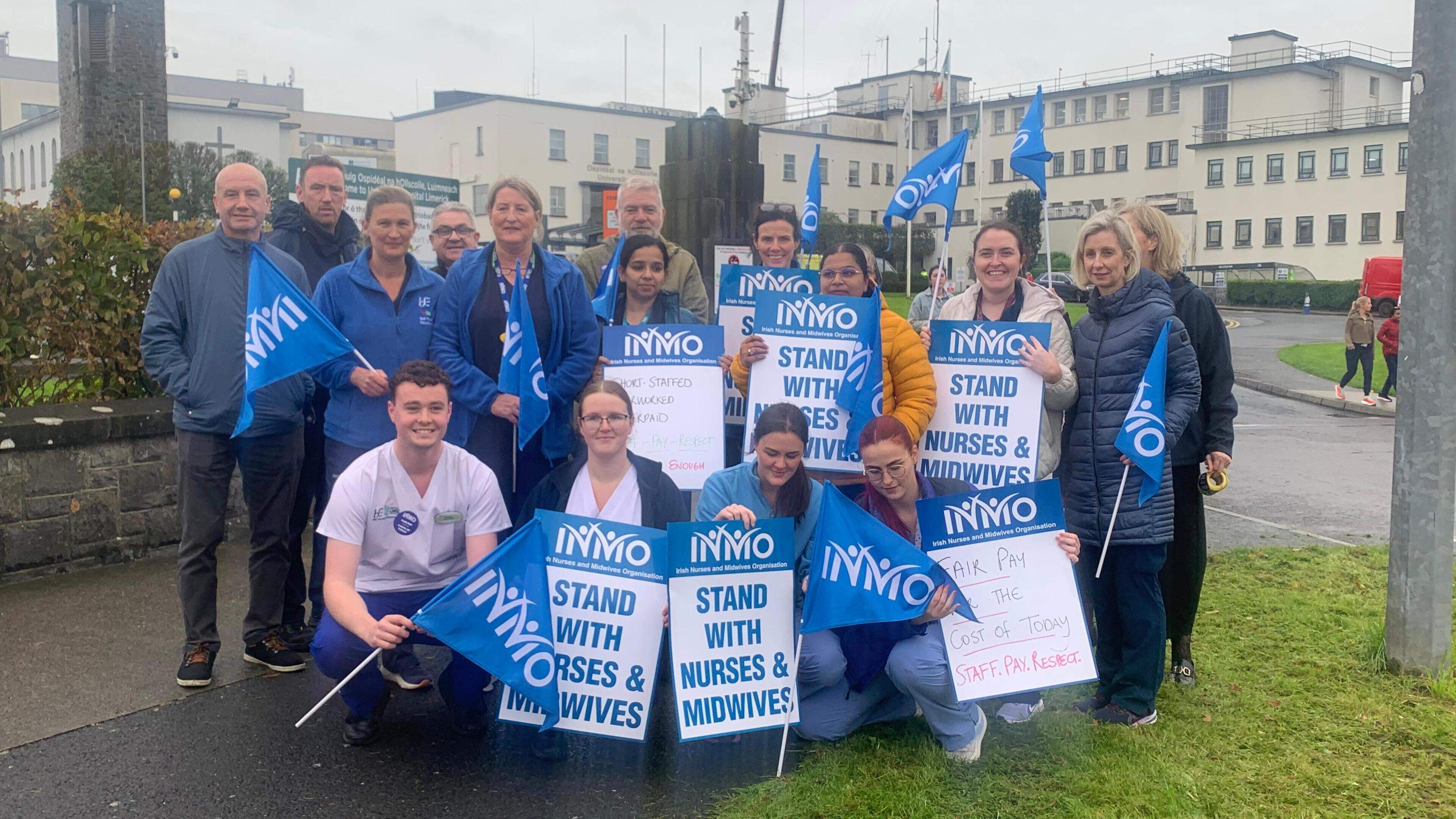 Limerick nurses and midwives set for all-out strike over pay as staff feel ‘consistently unheard’